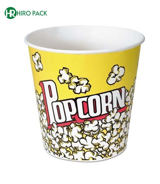 64 oz popcorn paper bucket
